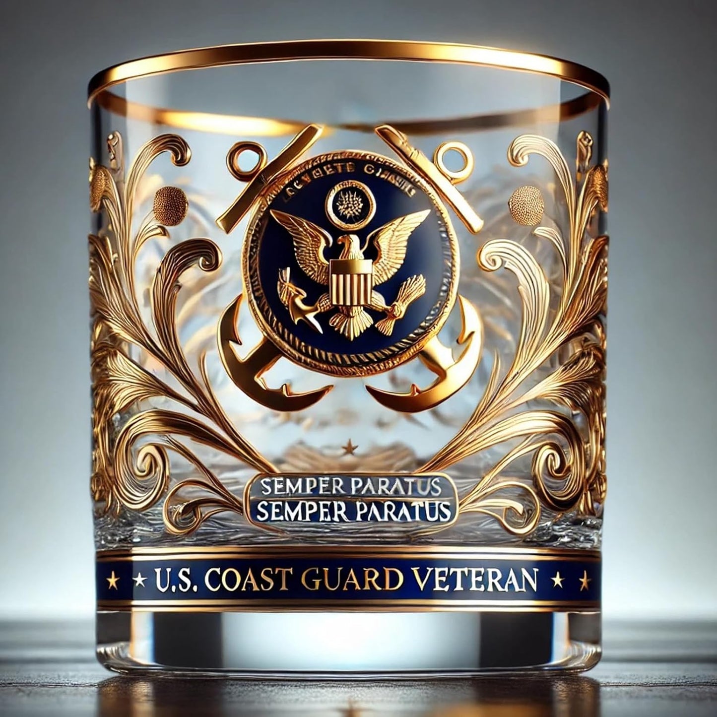 Ribili Veteran Tribute Glass